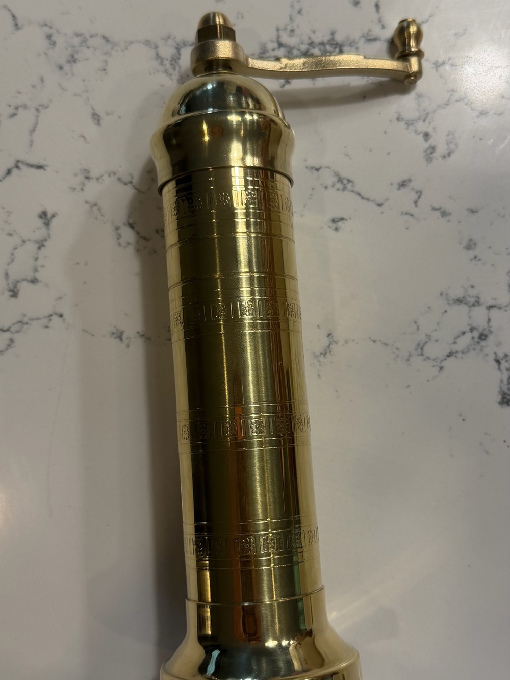 Alexander Brass Pepper Mill Grinder